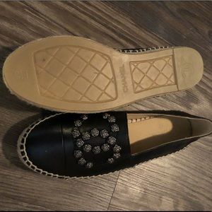 CHANEL Shoes - Chanel Black Espadrilles // Never used CHANEL Shoes - Chanel Black Espadrilles // Never used